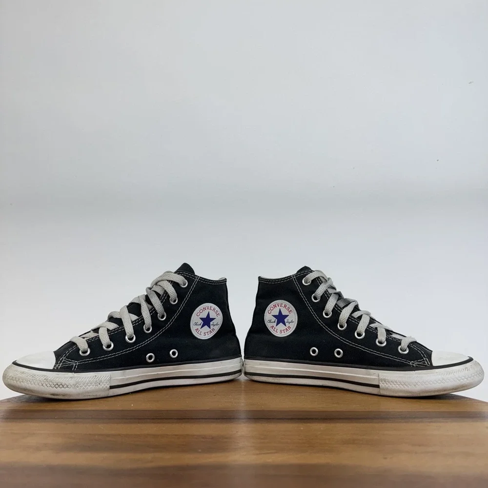 Big Kids Converse Chuck Taylor All Star Black‎ Canvas High Top sneakers Size 2 Y